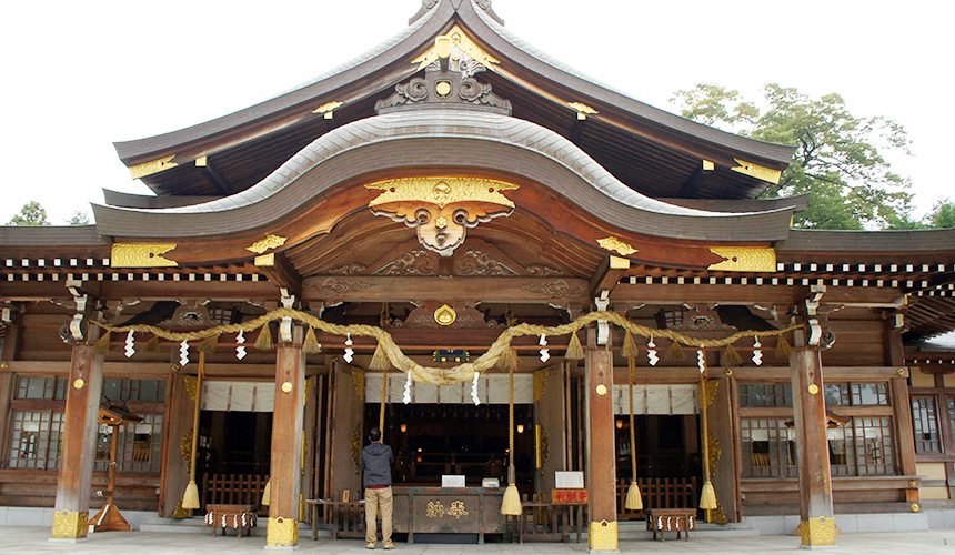 竹駒神社本殿