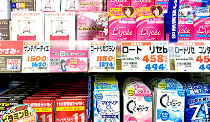 「樂吃購！日本」日本藥妝店購物攻略！眼藥水示意圖
