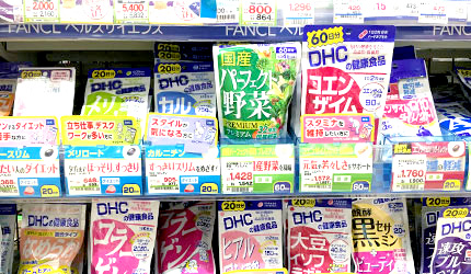 「樂吃購！日本」日本藥妝店購物攻略！維他命補給品示意圖