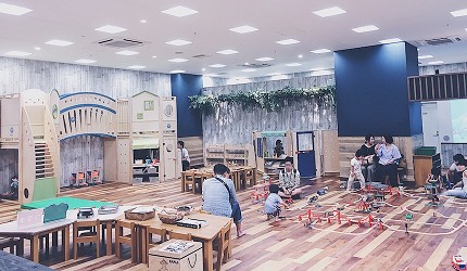 橫濱的Bay Quarter內的兒童玩樂區