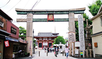 大阪四天王寺日本最古老的寺廟