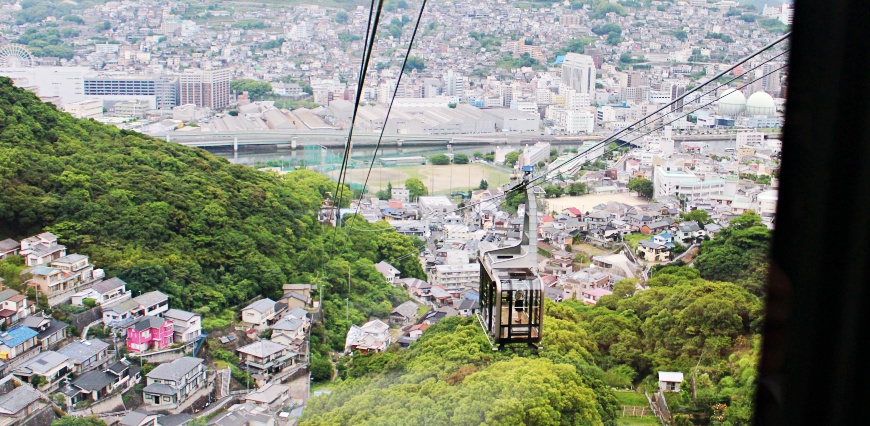 日本全國九州自由行長崎必訪景點推薦夜景朝聖攻略新世界三大夜景稻佐山交通方式怎麼去纜車展望台