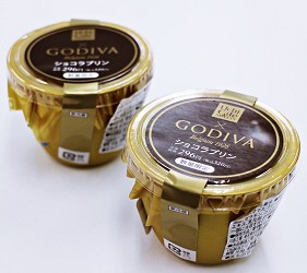 GODIVA × LAWSON 巧克力布丁 Uchi Café SWEETS × GODIVA ショコラプリン
