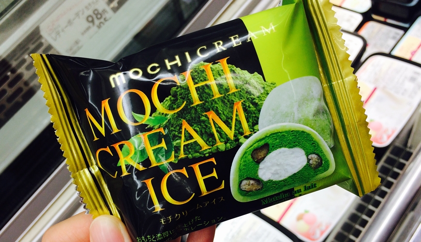 超市必買抹茶麻糬冰