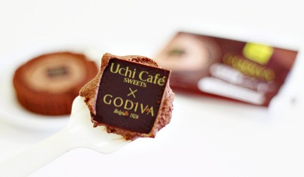 Uchi Café SWEETS × GODIVA 巧克力瑞士卷甜點蛋糕捲 ショコラロールケーキ