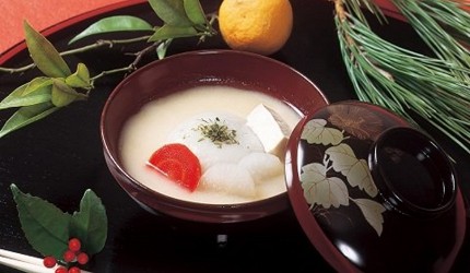 日本香川讚岐紅豆餡年糕湯雜煮