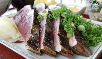日本愛媛炙烤半熟鰹魚生魚片